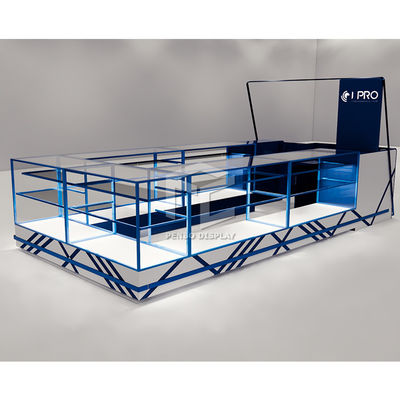 Monomer Design Phone Accessories Display T4 LED Cell Phone Showcase Display