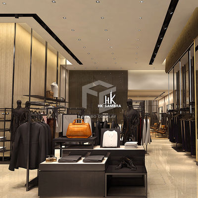 Ecological Garment Store Furniture 3mm Thick MDF Simple Style