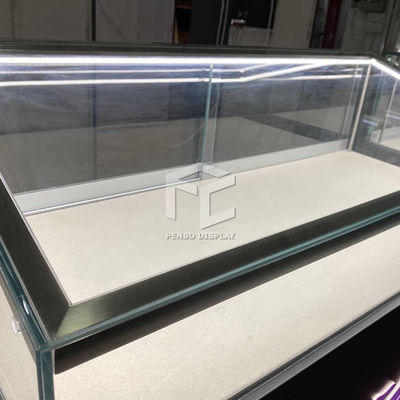 8mm Tempered Glass Museum Display Showcase Monomer Design