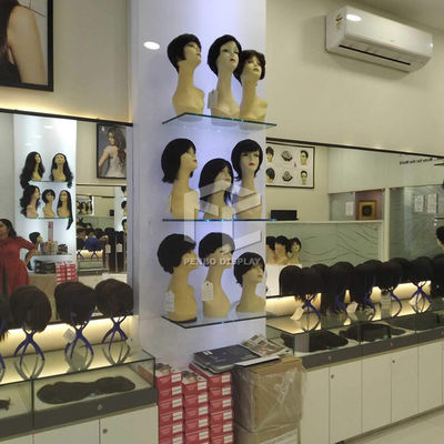 MDF Head Wig Display Case