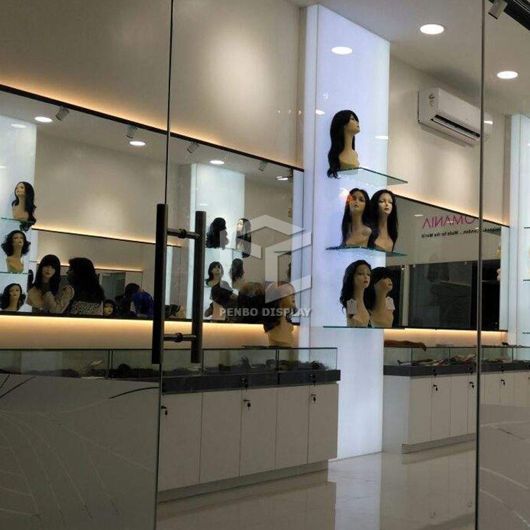 MDF Head Wig Display Case